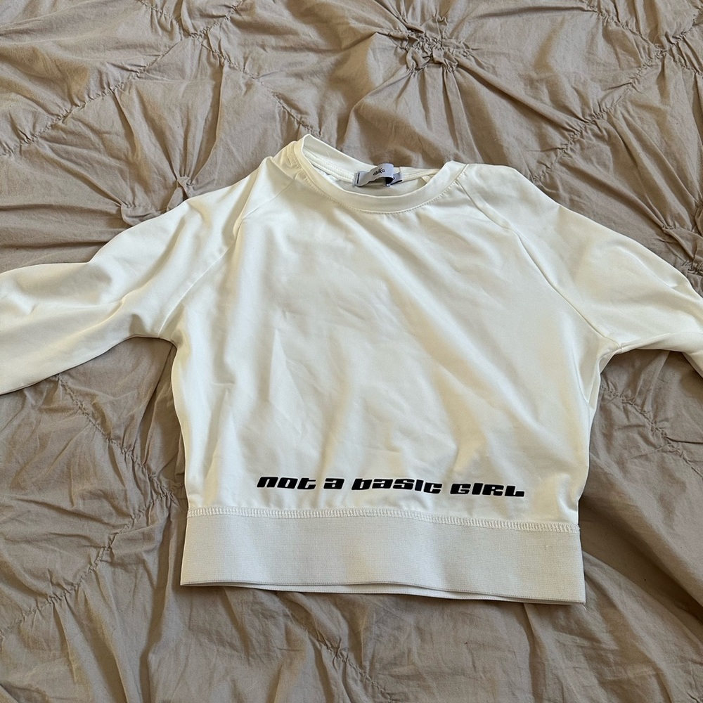 Adika Cream Long Sleeve Top